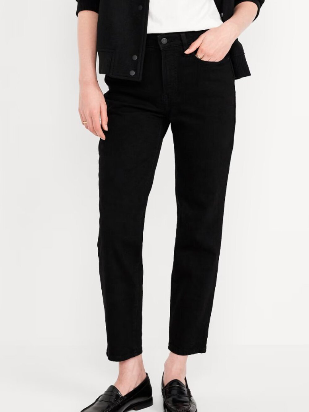 Old Navy High-Waisted OG Straight Ankle Jeans